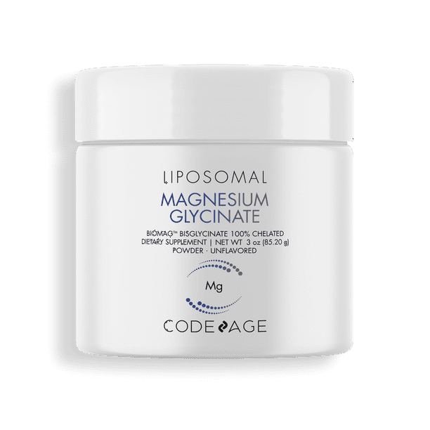 Codeage Magnesium Glycinate Powder, Unflavored Bisglycinate Magnesium