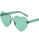 thumbnail image 5 of Gafas de sol de moda Heart Love sin marco para hombres y mujeres, unas gafas de sol deslumbrantes de color gelatina, 5 of 5