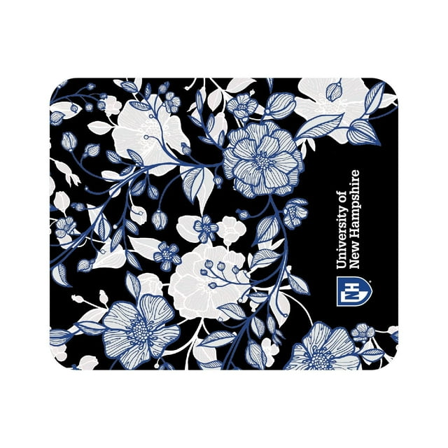 Mouse Pad, Fabric, University of New Hampshire Standard/Floral Lace