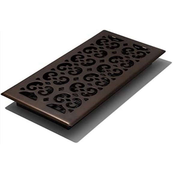 SPH614-RB Floor Register, 6x14, Rubbed Bronze Finish