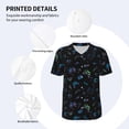thumbnail image 5 of Fotbe Gamepads Baseball Jersey Shirt for Men and Women, Casual Short Sleeves Button Down T-Shirt-X-Large, 5 of 9