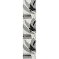 thumbnail image 2 of JONATHAN Y TUSCAN SUN 2 x 8 Runner Rug, Shelby Coastal Vintage Abstract Palm Leaf - Gray/Cream, TSN403C-28, 2 of 6