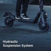 Segway GT3 SuperScooter, 31 mph Max Speed, 45 Miles Max Range, Teens and Adults, Gray, Black