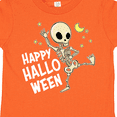 thumbnail image 4 of Inktastic Happy Halloween with Dancing Skeleton Boys or Girls Toddler T-Shirt, 4 of 5