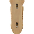 thumbnail image 4 of Ekena Millwork 4 1/2"W x 5"D x 10"H Medium Grape Corbel, Red Oak, 4 of 4