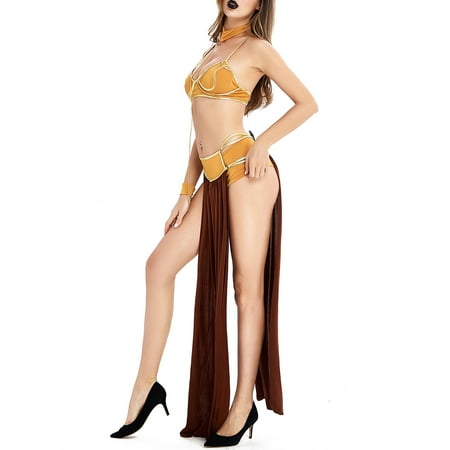 

VerPetridure Sexy Lingerie for Women Naughty Plus Size Ladies Prom Halloween Sexy Sling Long Dress Erotic Lingerie Ladies Pajamas