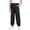 Black, variant on School Uniform Pants for Boys Summer Joggers Ice Silk Quick Dry Elastic Waist Side Pockets Casual Athletic Trousers Kids School Clothes