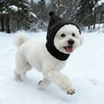 thumbnail image 4 of Chapeau à Capuche pour Chiens avec Couvre-Oreilles Chauds et Design de Réduction de Bruit, 4 of 4