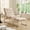 Beige, variant on Villeston Outdoor Lounge Chair with Ottoman, Comfy Sling Recliner Chair with Puffy Cushion and Foot Stool,Light Green