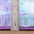 thumbnail image 6 of ASPILLOW 9x12 Fluffy Rug for Room,Non Skid Plush Indoor Home Decor Rug,Modern Shaggy Fuzzy Rugs for Living Room,Tie-dye Blue Rainbow, 6 of 8