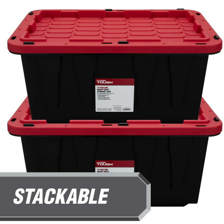 Incredible Solutions 17100-04 Tough Box Tote, 17 Gallon Capacity