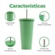 thumbnail image 2 of Termo para Cafe y Agua de Acero Inoxidable GAON Tapa para Frio y Caliente Acabado Matte 710 ml Verde, 2 of 4