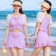 thumbnail image 1 of Sweet Girl Two Piece Gathered Slimming Skirt Style, 1 of 6