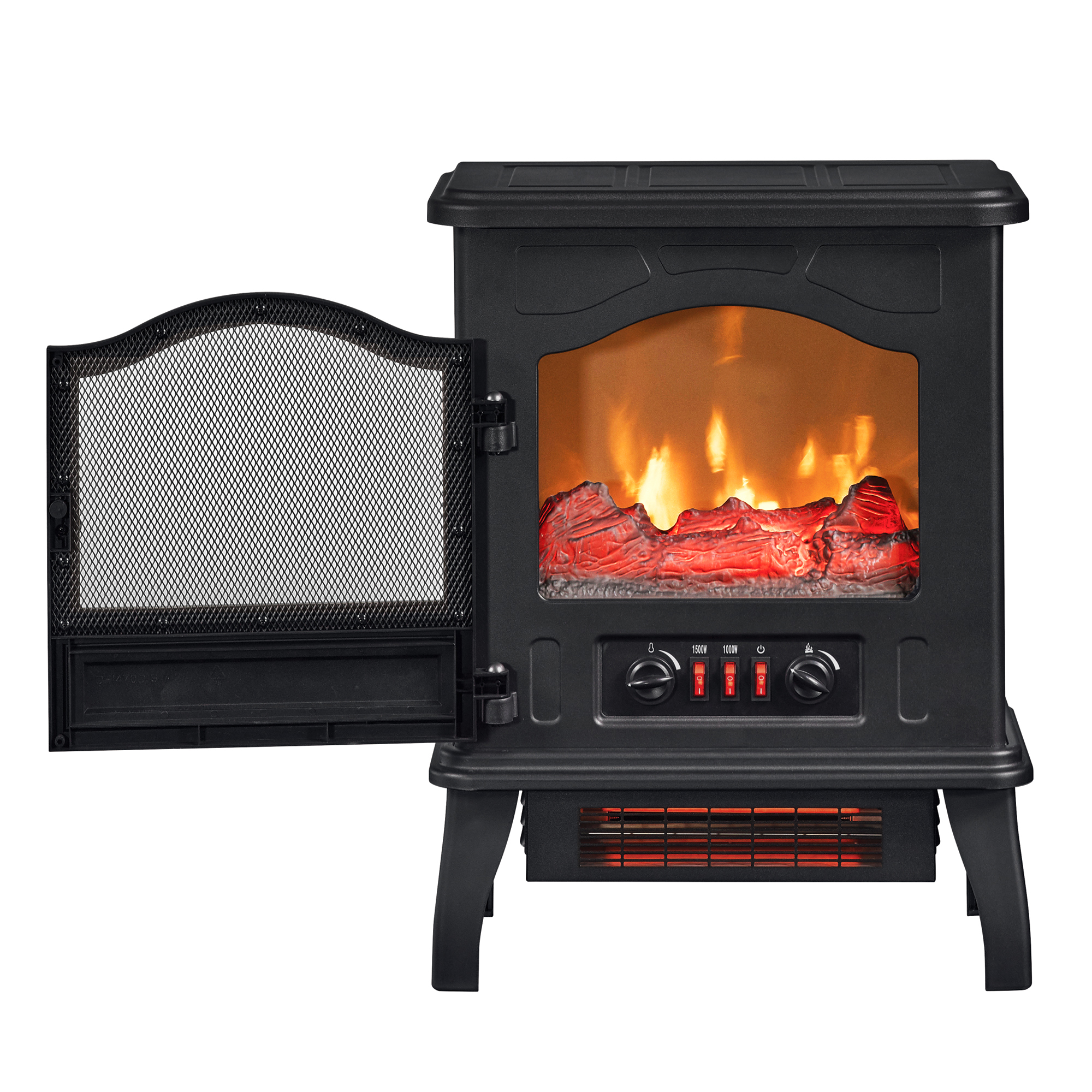 ChimneyFree® Powerheat Infrared Quartz Electric Stove Heater - image 5 of 11