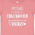 thumbnail image 4 of Inktastic My Dad is a Firefighter and a Hero Boys or Girls Baby T-Shirt, 4 of 5