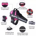 thumbnail image 3 of Dog Harness No Pull ID Custom For Small Puppy Medium Large Big Dogs Reflective Breathable Adjustable Pet  Harness Pectoral Vest ShopWise Round, 3 of 13