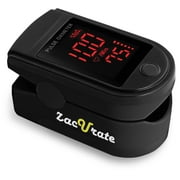 Zacurate Pro Series 500DL Sporting and Aviation Fingertip Pulse Oximeter Blood Oxygen Saturation Monitor (Royal Black)