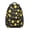 Softballs and Bats, variant on Baseballs Stars Black Pattern Backpack for School, Cute School Bag with Adjustable Shoulder Straps and Padded Back, 15.3"x11"x6.7"