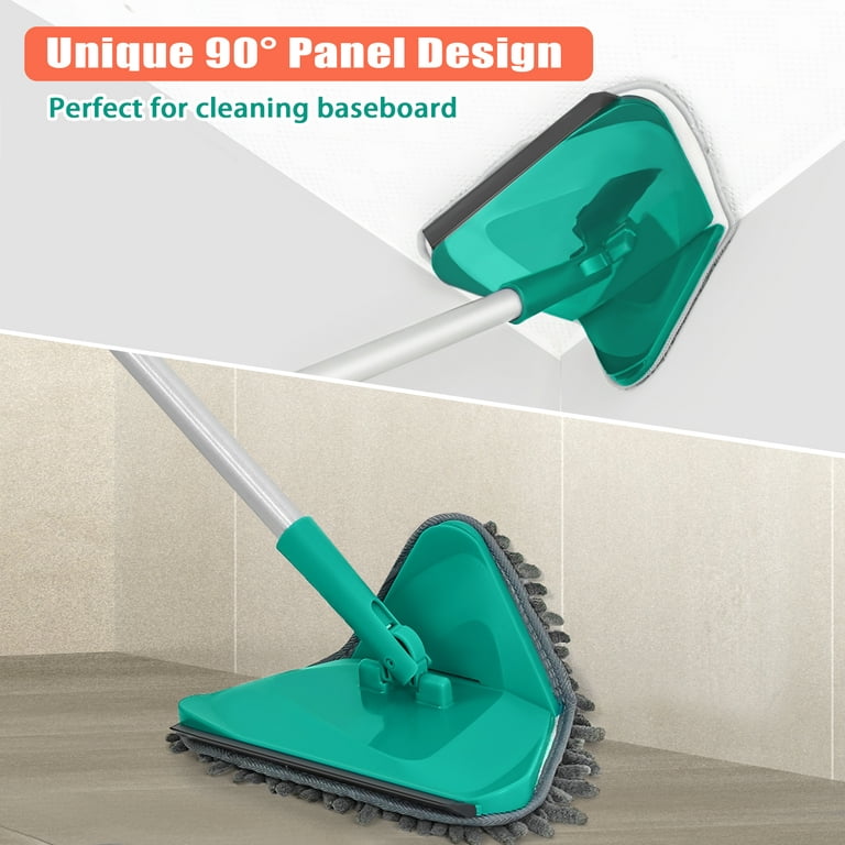 Wall Cleaner With Long Handle - 75in Ceiling Mop Baseboard