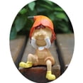 thumbnail image 3 of Figuras de resina para decoración del hogar,no digas,no escuches,no mires,muñeca,3 uds., 3 of 5
