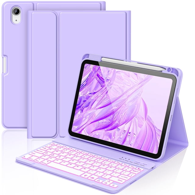 Funda Teclado aMZCaSE para iPad A16 11ª y 10ª Generación 10.9''