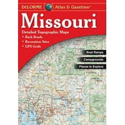 Missouri Atlas & Gazetteer, 9780899333533, 0899333532, Paperback, 4 edition