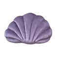 thumbnail image 4 of Cojín decorativo de concha de mar, cojín de peluche, lindo relleno de PP, cojín con forma para Lila, 4 of 9