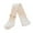White, variant on WhouRiu Leggings for Little Girl Stretchy Comfortable Cotton Tights with Footed Active School Wear Spring Pants Black,Size 5-6