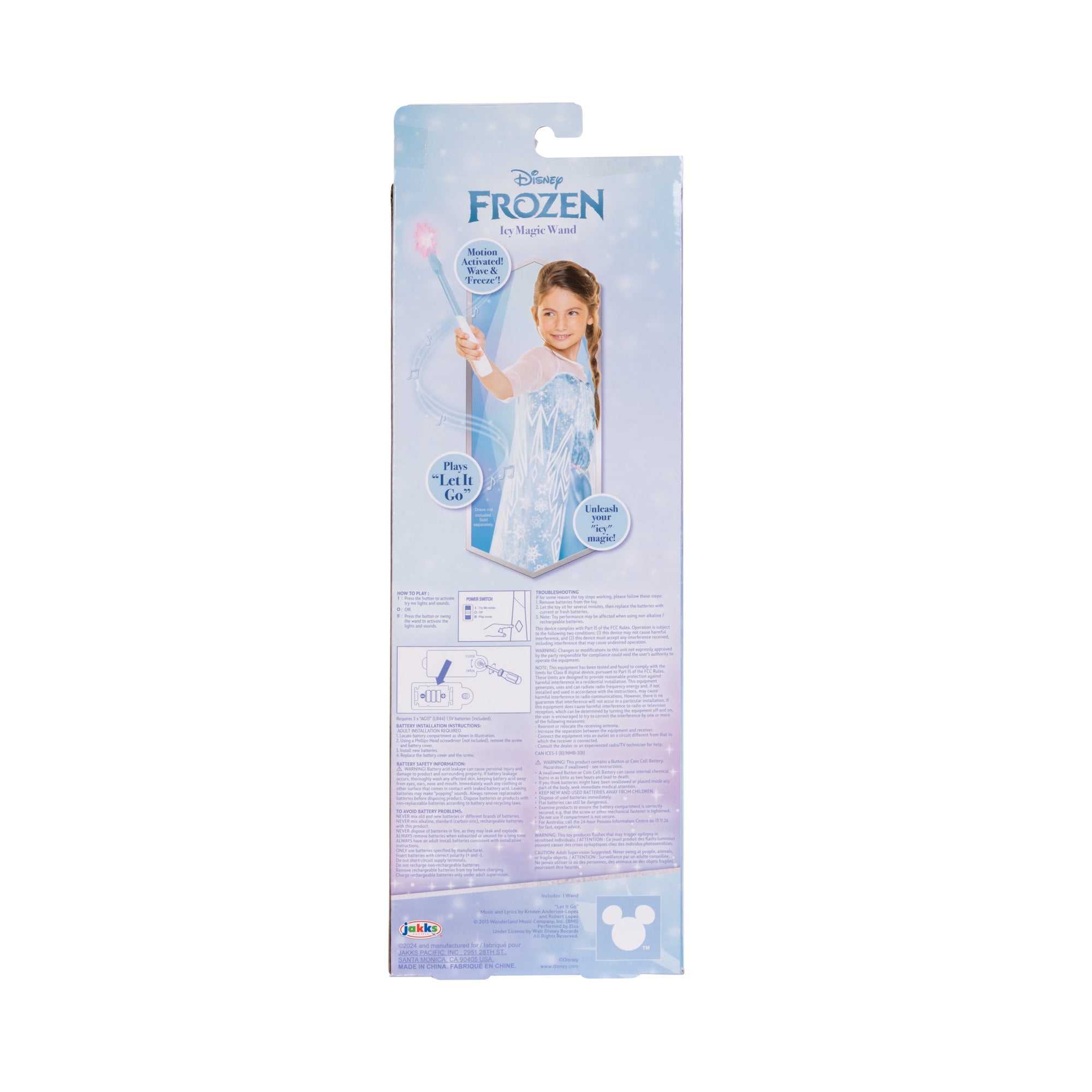 Disney's Frozen Elsa Inspired Icy Magic Wand Toy with Music and Lights