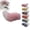Pink, variant on Remote Control Electric Car Tail, Cute Fuzzy Wagging Moving Tail for Car Exterior Decoration, Handmade Rechargeable Auto Trunk Charm Cosplay Accessory