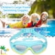 thumbnail image 5 of Gafas de natación para niños, gafas de natación profesionales, gafas de piscina antivaho (azul lago), 5 of 8