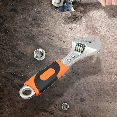 

Multifunctional Anti-rust Wrench Shifter 6/8/10/12 Inch Movable Spanner Tool