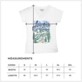thumbnail image 7 of Country Roads Take Me Home Women's V-Neck T-shirt Rustic Mountains Road Trip Music, 7 of 7