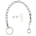 thumbnail image 2 of Anillo De Tobillón De Acero Inoxidable De La Cadena De Los Pies De La Correa De La Correa Del Pájaro PET 12 Sunnimix Pájaros Parrot Foot Cadena, 2 of 8