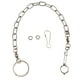 thumbnail image 2 of Anillo de cadena de fisión de Metal de pie de loro de alta calidad juguetes de plata para s 12 Jinwen Pájaros Parrot Foot Cadena, 2 of 8