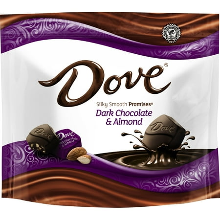 (3 Pack) Dove Promises, Dark Chocolate Almond Candy, 7.61 (Best Dark Chocolate For Baking)