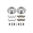 thumbnail image 3 of PowerStop Rear Z36 Truck & Tow Carbon-Fiber Ceramic Brake Pad and Drilled and Slotted Rotor Kit Fits: FORD Select Models K5203-36, 3 of 9