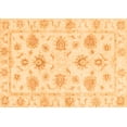 thumbnail image 1 of Ahgly Company Indoor Rectangle Oriental Orange Traditional Area Rugs, 2' x 4', 1 of 4