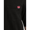thumbnail image 3 of Wrangler Workwear Men's Short Sleeve Pocket T-Shirt, Sizes S-5XL and LT-4XLT (Men's, Big Men's, Tall Men's), 3 of 8