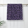 thumbnail image 5 of Pofeuu Lavender Flowers Print Hand Towel 27.5" x 16" Soft Absorbent Towel for Bathroom SPA Gym Hotel, 5 of 6