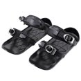 thumbnail image 4 of Mini patines de esquí cortos, botas de Snowboard, tablas de esquí, minizapatos de esquí de patinaje ajustables, portátiles para deportes al aire libre de invierno, 4 of 9