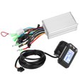 thumbnail image 2 of Electric Scooter Controller, Multifunction LCD Display Panel Electric Bike Controller, For E-bike Electric Bicycle E-Scooter Electric Scooter 350W36V, 2 of 8