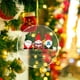 thumbnail image 3 of Decoraciones Del Árbol de Navidad Ornamento Colgante de Feliz Navidad con Papá Noel, Colgante Decorativo de Acrílico de 2024 para el Árbol Invierno Regalo de Año Nuevo en la Caja de Regalos, 3 of 6