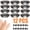 12pcs Super bright headlight, variant on 4/8/12pcs Rechargeable Powerful LED Headlamp with Motion Sensor, Compact Flashlight, USB Rechargeable Portable Camping Searchlight for Outdoor Activities, Fishing, and Camping