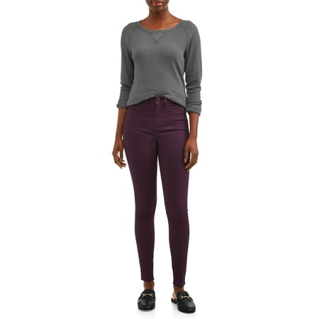 time and tru jeggings high rise