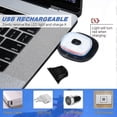 thumbnail image 4 of Usb Rechargeable Light For Led Knit Beanie Hat, 4 Pieces, Strong Medium And Weak Light Mode Led Hat, 4 of 5