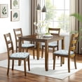 thumbnail image 6 of Blue Marine Floral and Animal Pattern Seat Covers for Dining Room Chairs Set Of 4,Stretch Printed Washable Chair Seat Cover with Elastic Ties and Button,Removable Waterproof Couch Cushion Covers, 6 of 6