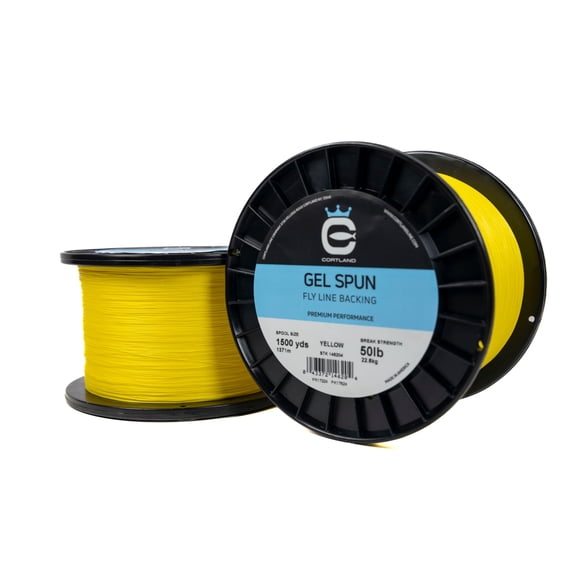 Gel Spun Fly Line Backing - Yellow