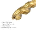 thumbnail image 3 of Unique Bargains 5/16-18 UNC High Speed Steel Machine 3 Spiral Flutes Thread Tap Titanium Plated, 3 of 5