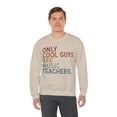 thumbnail image 5 of Music Teacher Sweatshirt Gifts Crew Neck Shirt Long Sleeve Unisex, 5 of 5
